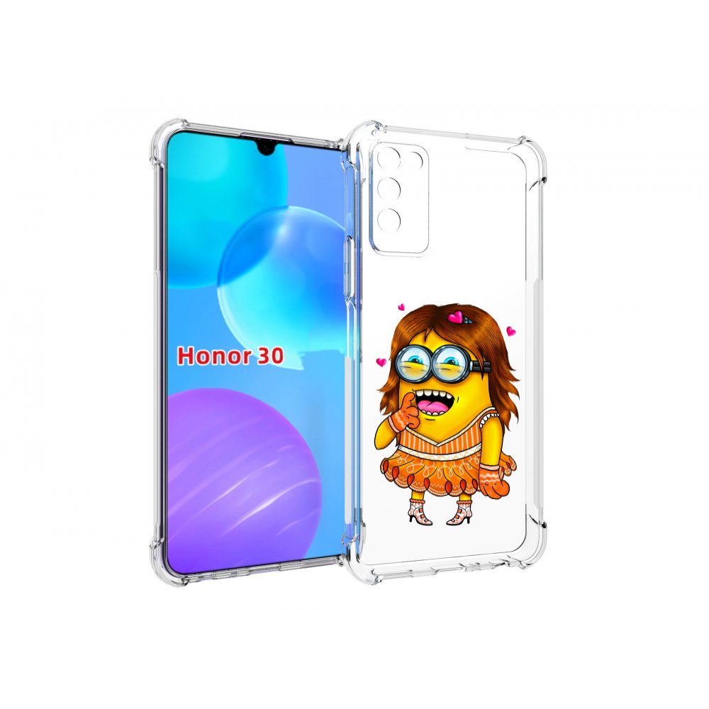 

Чехол MyPads Миньон девочка для Huawei Honor 30 Lite, Tocco