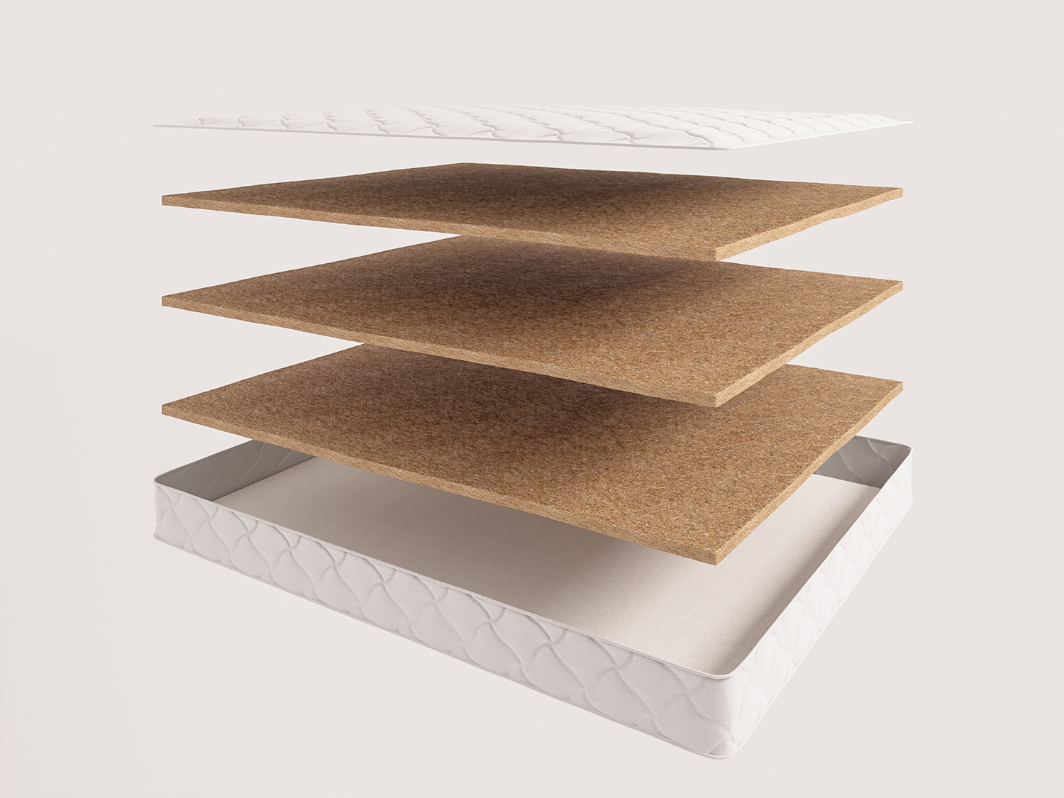 

Матрас Evita Rigid 140х190, Бежевый;белый;серый;серебристый, Rigid