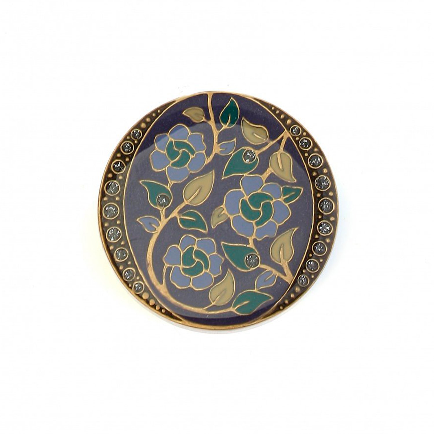 

Брошь из бижутерного сплава/бронзы с эмалью Clara Bijoux F77093 V, F77093 V