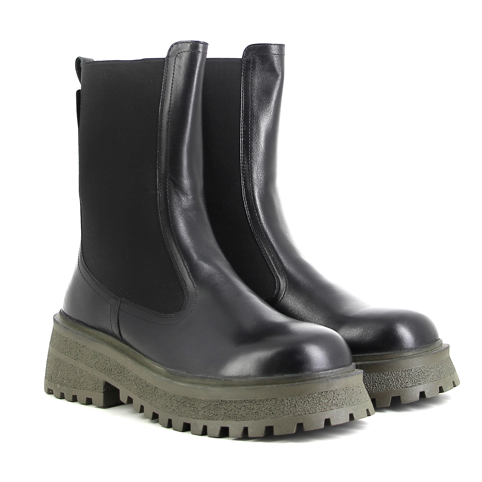 

Полусапоги женские Bochetti 116RB_black черные 38 RU, 116RB_black