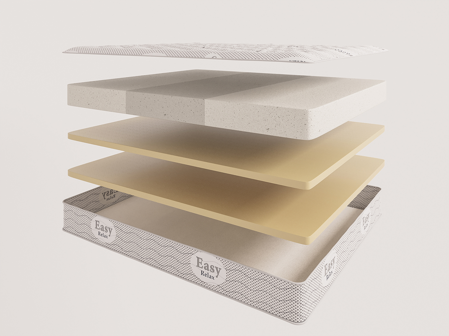 

Матрас Evita Visco Comfort 160х200, Бежевый;белый;серый;серебристый, Visco Comfort