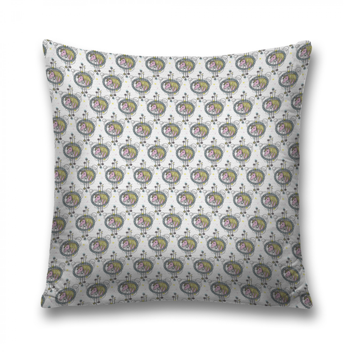 

Наволочка декоративная JoyArty "Лошадь в этнической геометрии" на молнии, 45x45 см, Лошадь в этнической геометрии