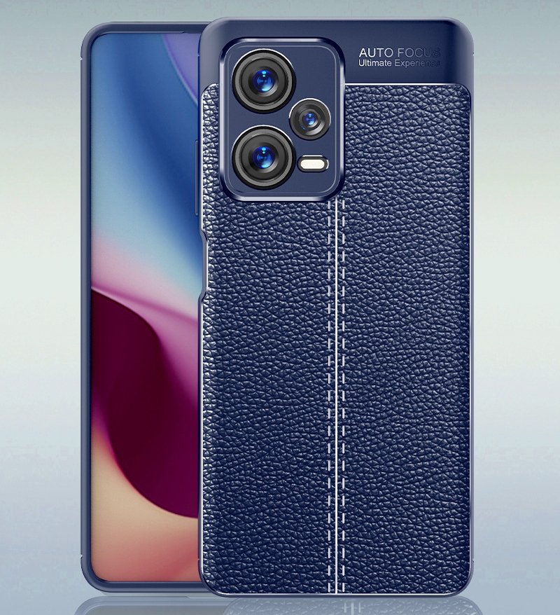 

Чехол бампер MyPads на Xiaomi Redmi Note 12 из износостойкого силикона с декоративным д, Синий, Xiaomi Redmi Note 12