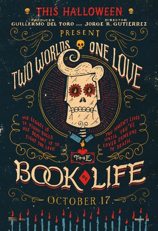 

Постер к мультфильму "Книга жизни" (The Book Of Life) Оригинальный 68,6x101,6 см