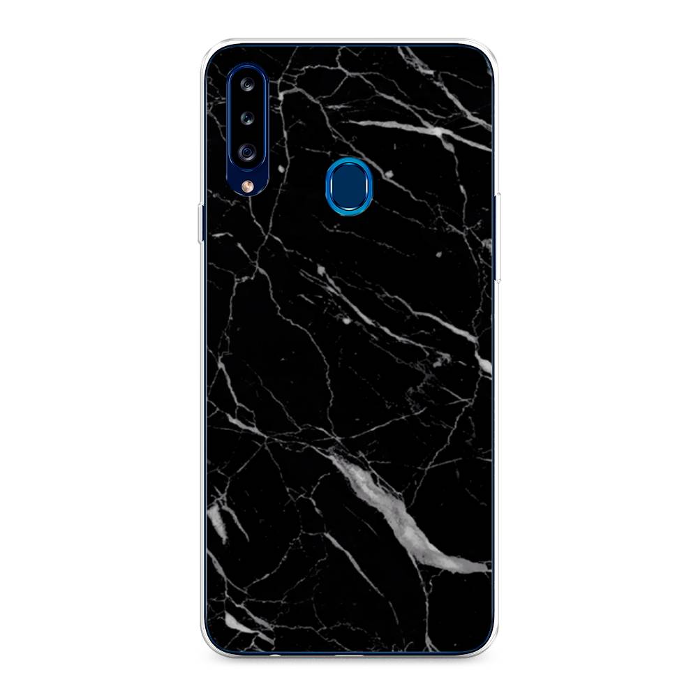 

Чехол Awog на Samsung Galaxy A20s / Самсунг A20s "Черный минерал", 2100850-3