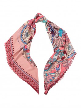 

Платок женский Eleganzza 01-00027644 розовый, 01-00027644