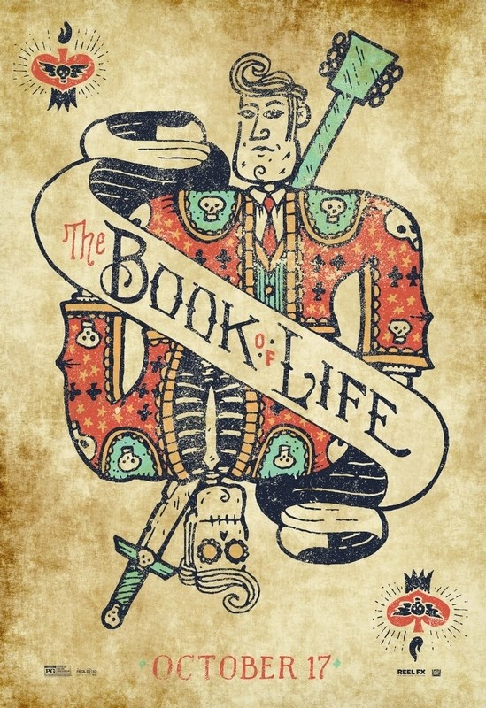 

Постер к мультфильму "Книга жизни" (The Book Of Life) A2