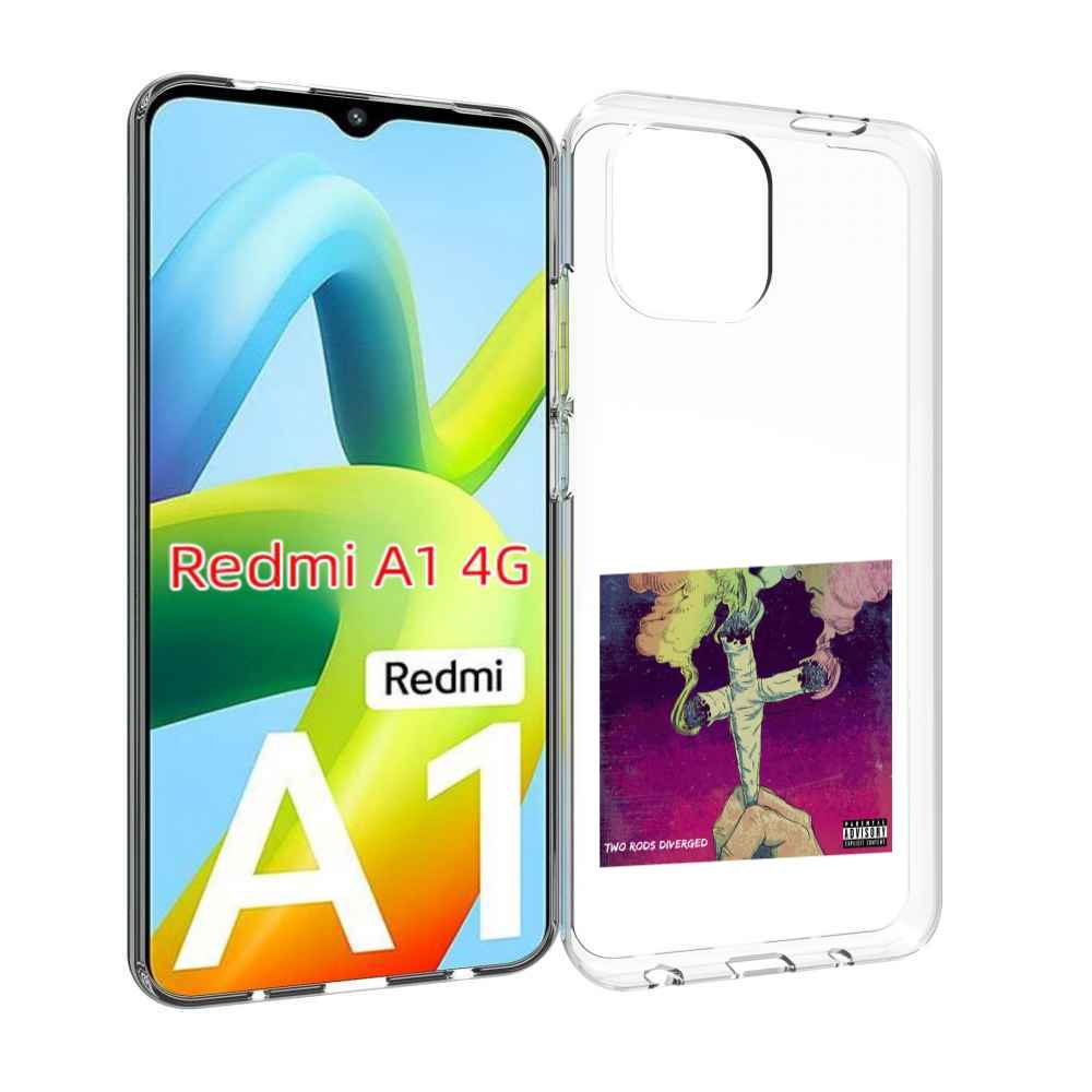 

Чехол Mypads Сигаретный Крест Для Xiaomi Redmi A1, Прозрачный, Tocco