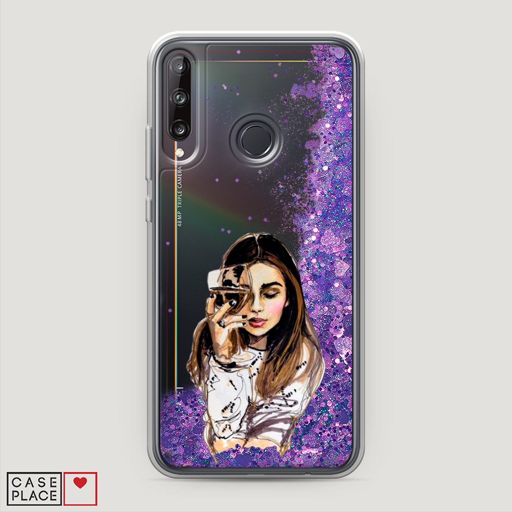 

Чехол Awog "Девушка с бокалом" на Huawei P40 lite E/Honor 9C/Y7p, 6103392-1