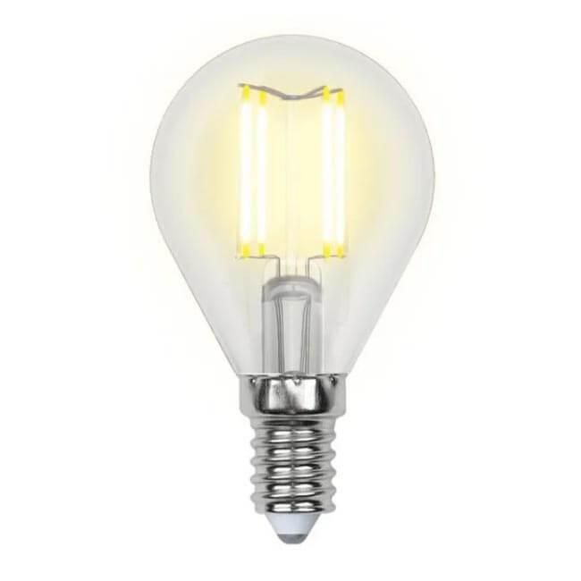 

Лампа филаментная Uniel E14 7,5W 4000K LED-C35-7,5W/NW/E14/CL GLA01TR UL-00003247