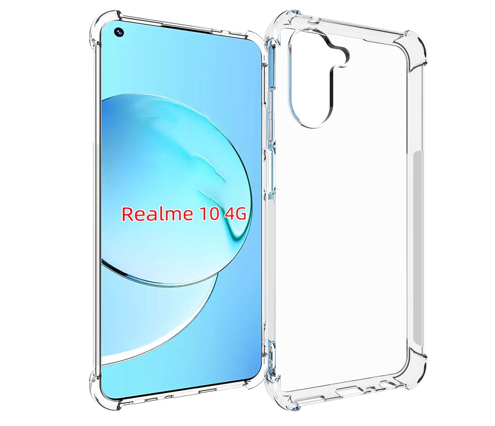 

Чехол-бампер MyPads для Realme 10 прозрачный, Realme 10