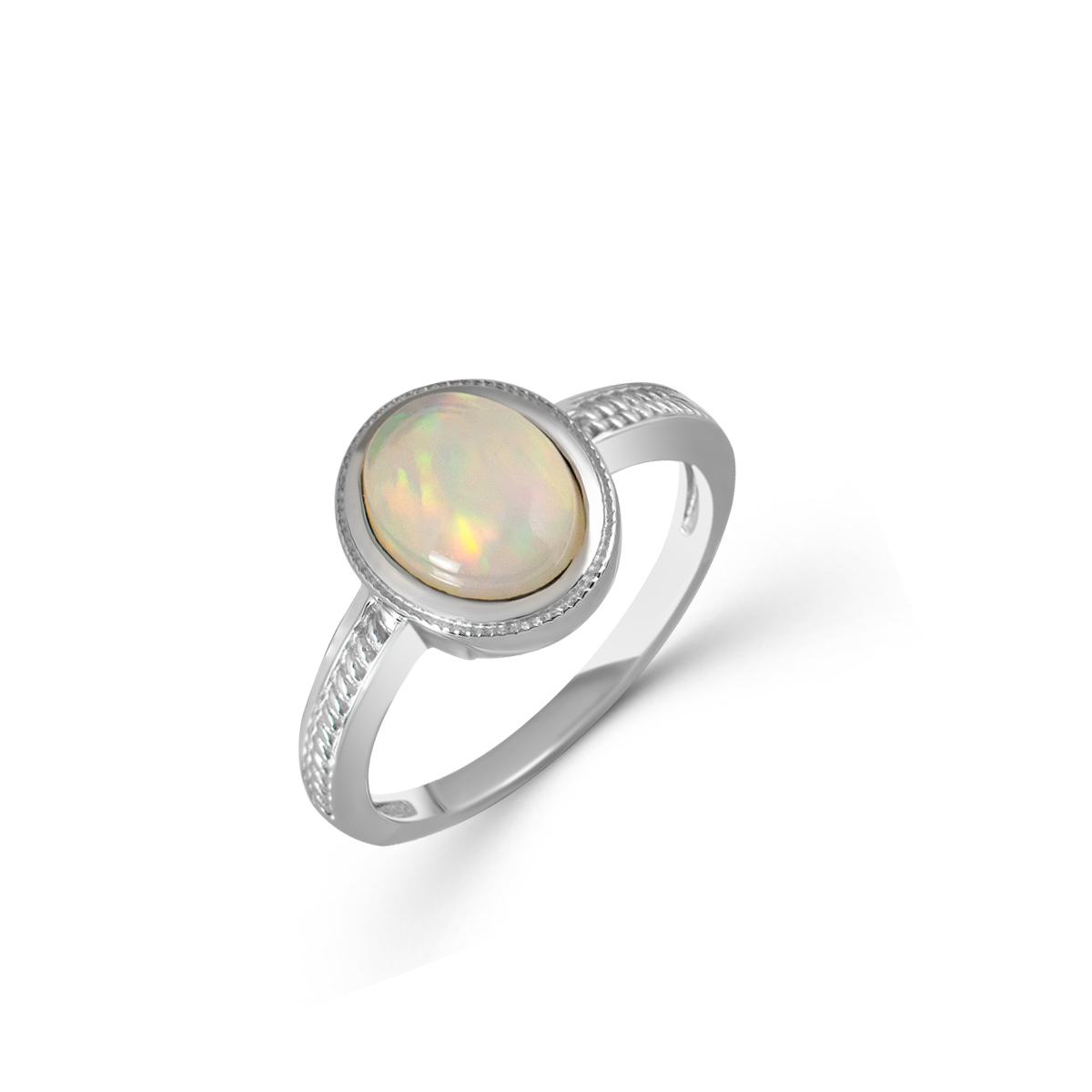 

Кольцо из серебра р. 17 Balex Jewellery 1410931846, опал, 1410931846