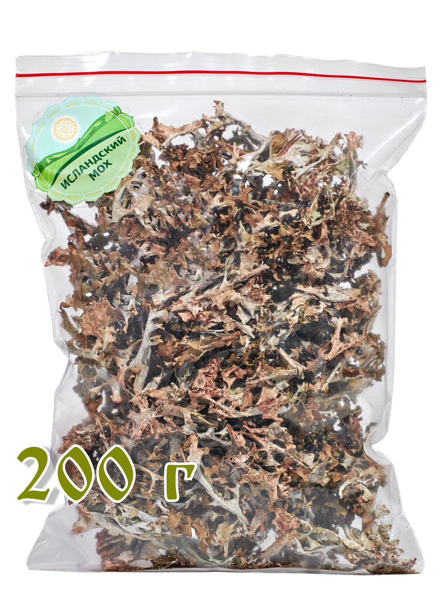 

Исландский мох ЯСАЛТАЯ цетрария, 200 г, Исландский мох