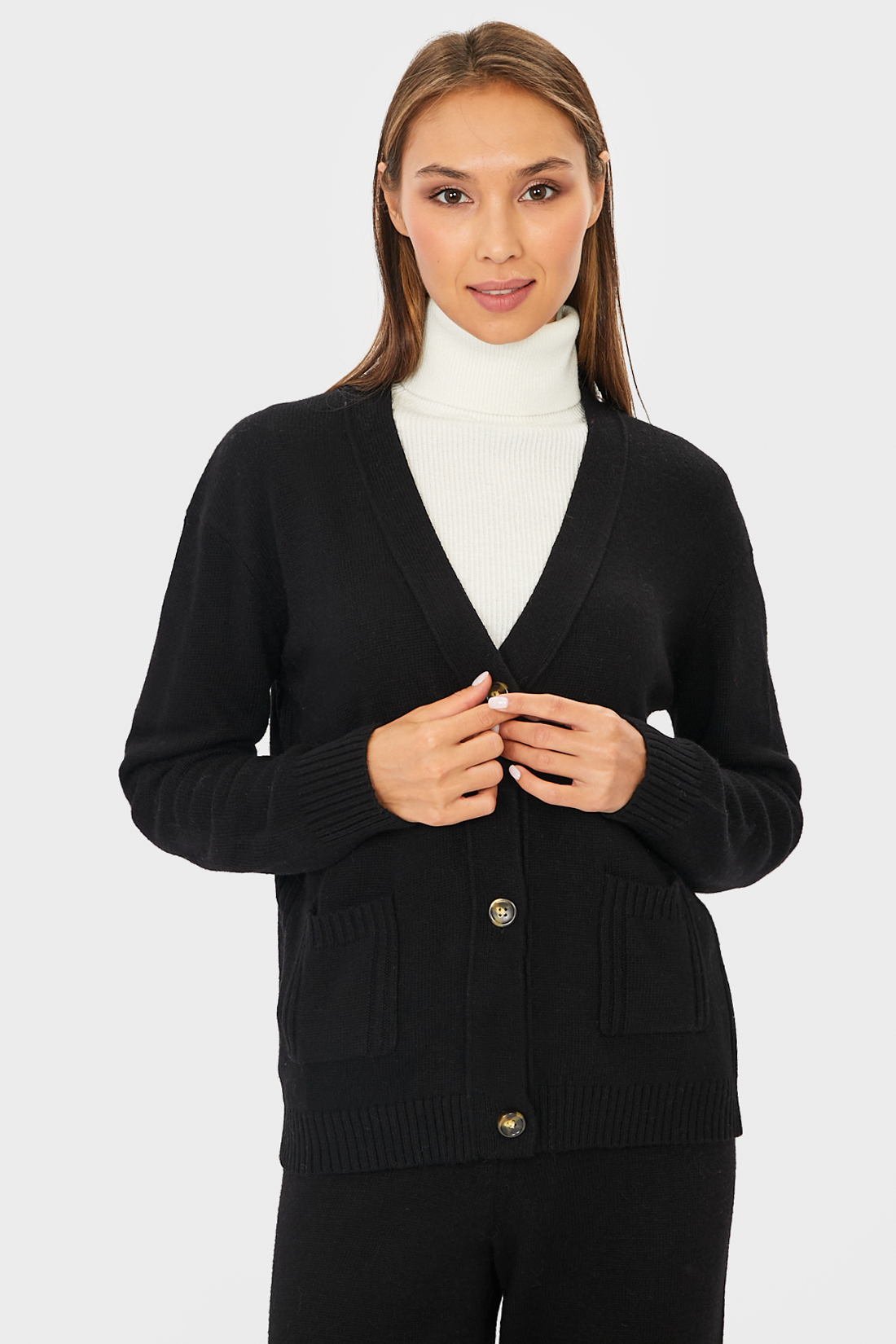 

Кардиган женский Baon B141502 черный XL, B141502