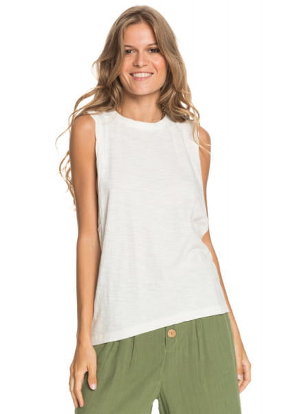 

Майка женская Roxy ERJKT03791 белая 34, ERJKT03791