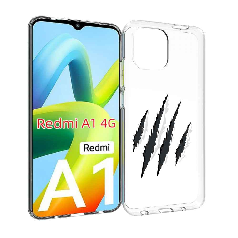 

Чехол Mypads След-Когтей Для Xiaomi Redmi A1, Прозрачный, Tocco