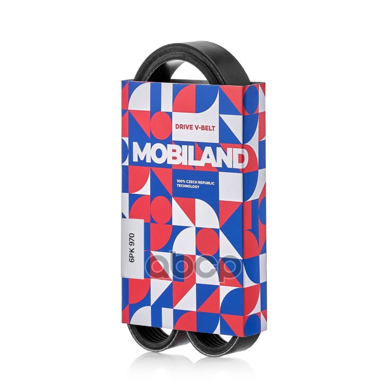 

Ремень 6pk970 (Epdm) Для А/М Toyota Corolla Седан ( e12 ) MOBILAND 501260970