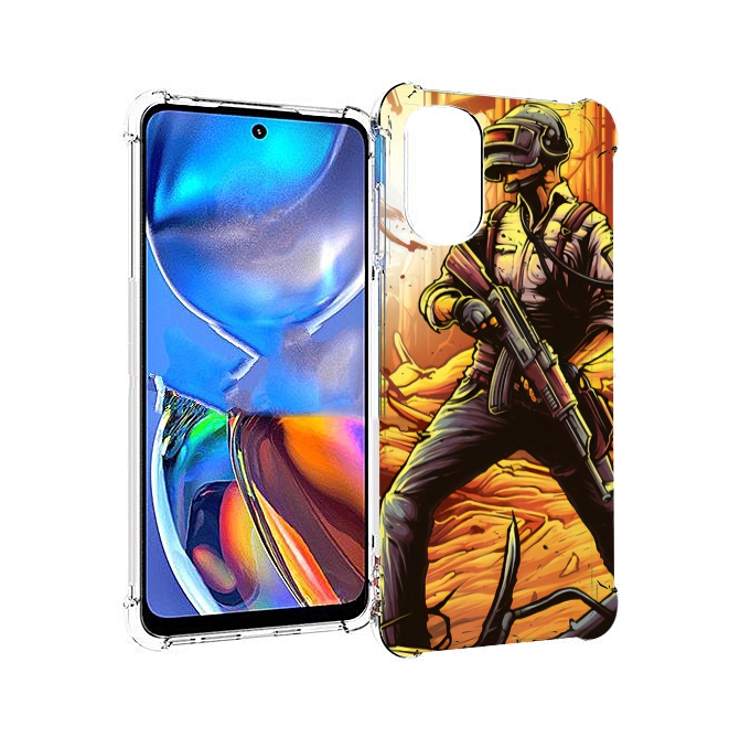 

Чехол MyPads Пабг для Motorola Moto E32, Прозрачный, Tocco