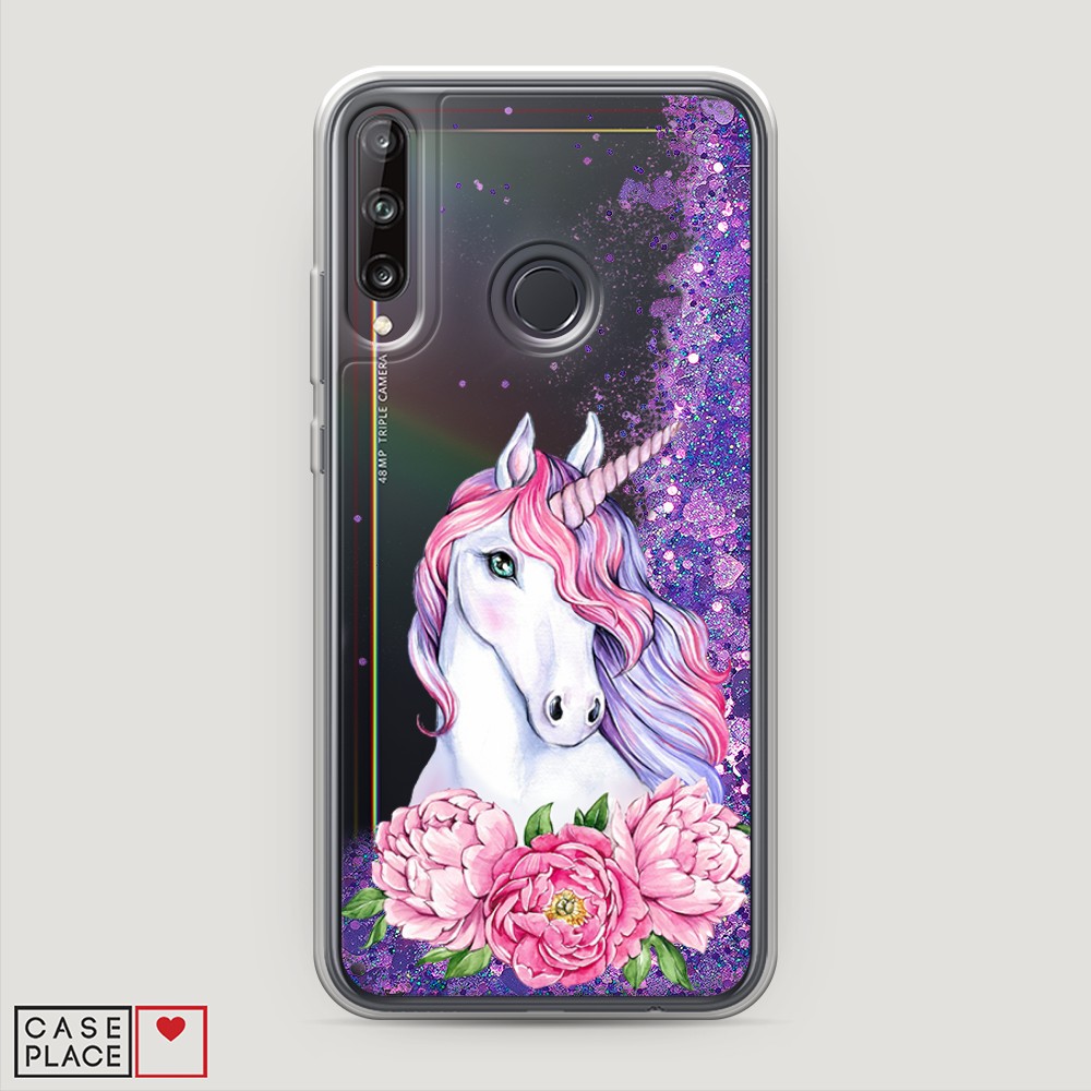 

Чехол Awog "Единорог с пионами" на Huawei P40 lite E/Honor 9C/Y7p, 6103392-1