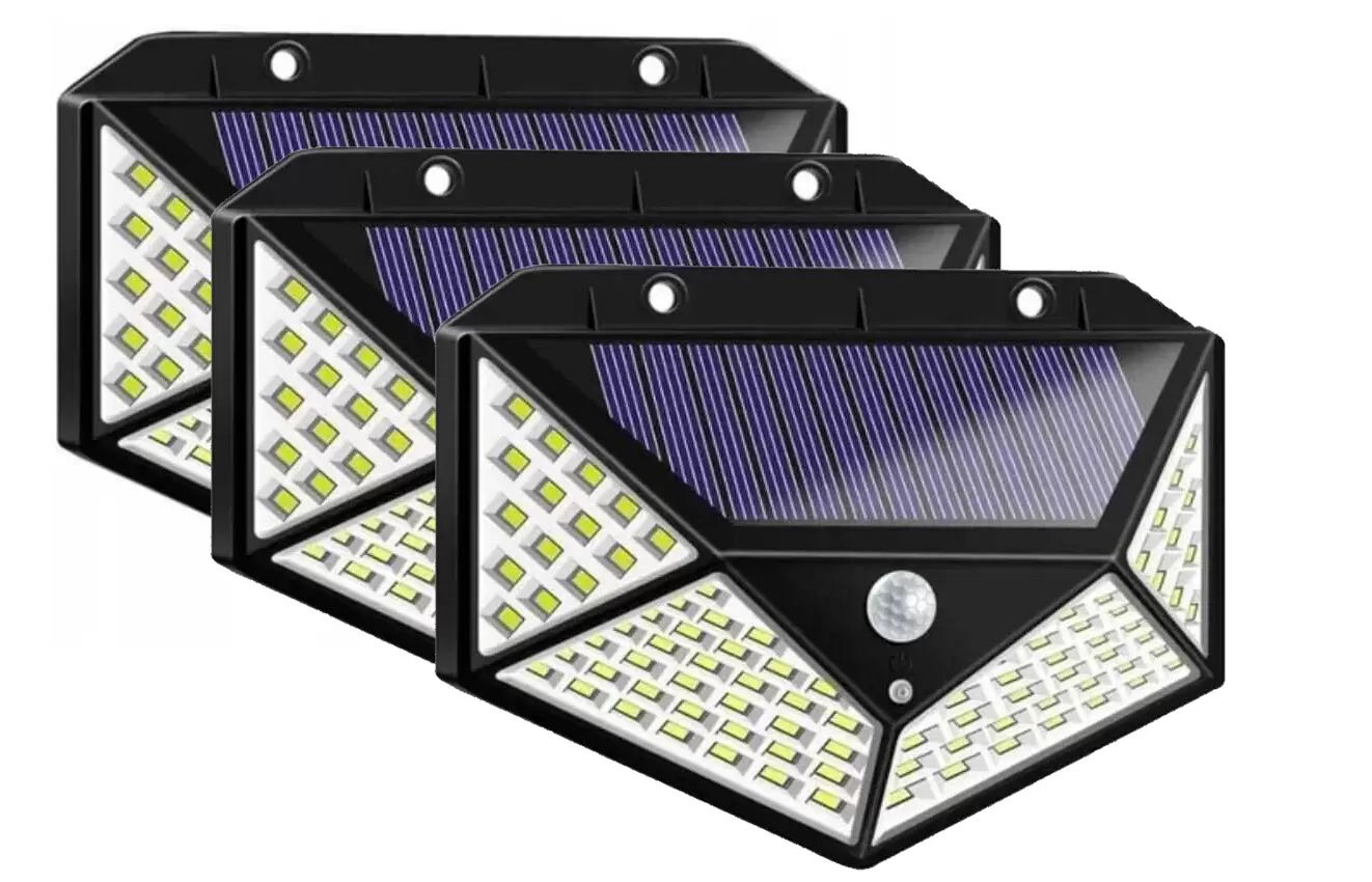 

Садовый светильник RASULEV 100 LED 3 шт., 100 LED