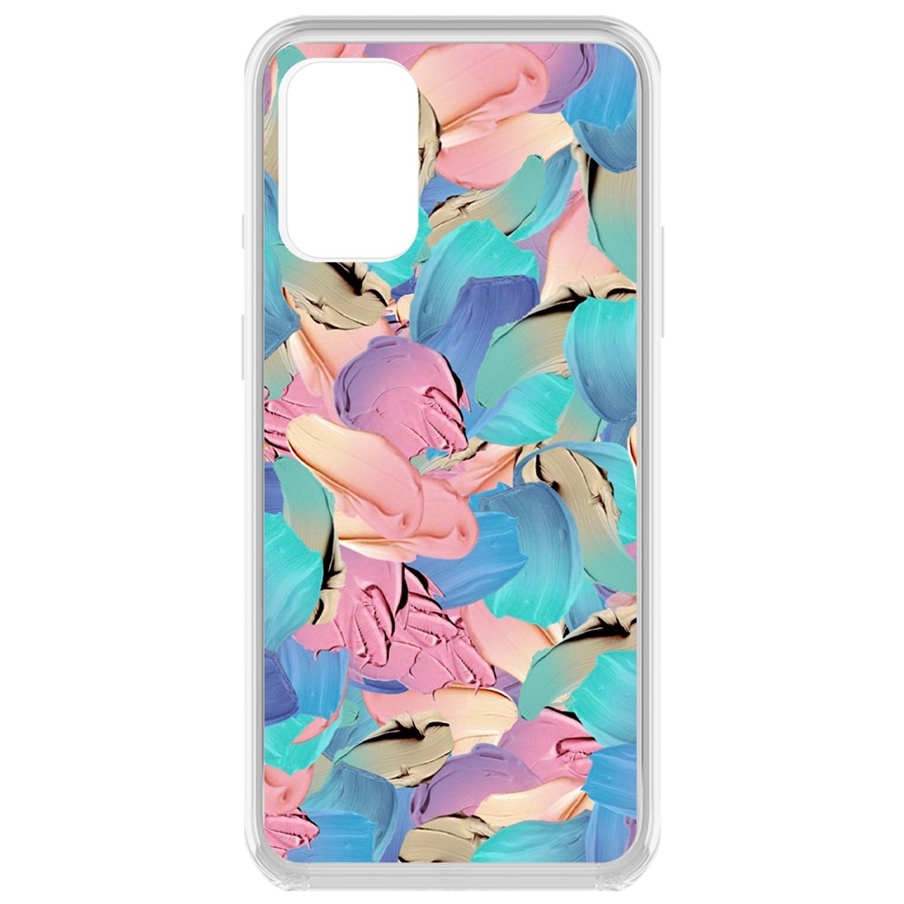 

Чехол-накладка Krutoff Clear Case Абстракт краска для OnePlus 8T, Прозрачный