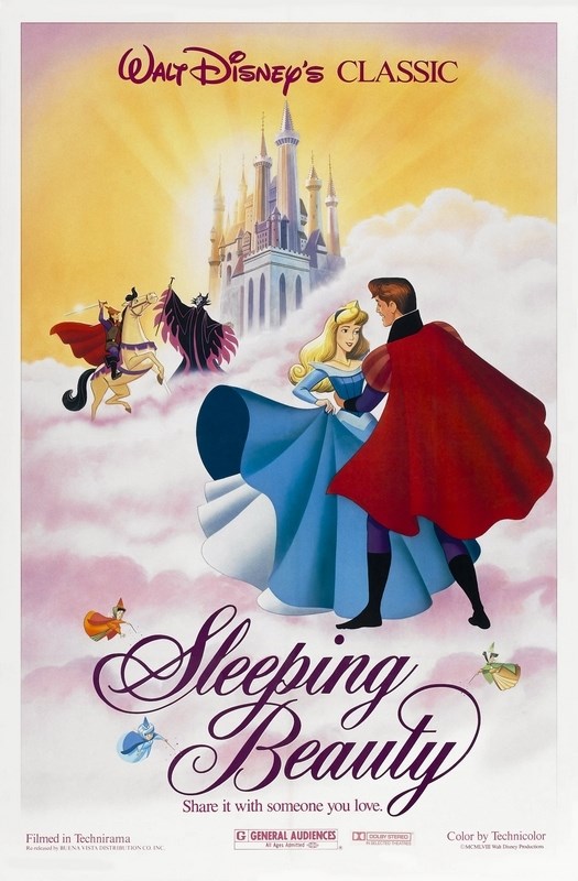 

Постер к мультфильму "Спящая красавица" (Sleeping Beauty) 50x70 см