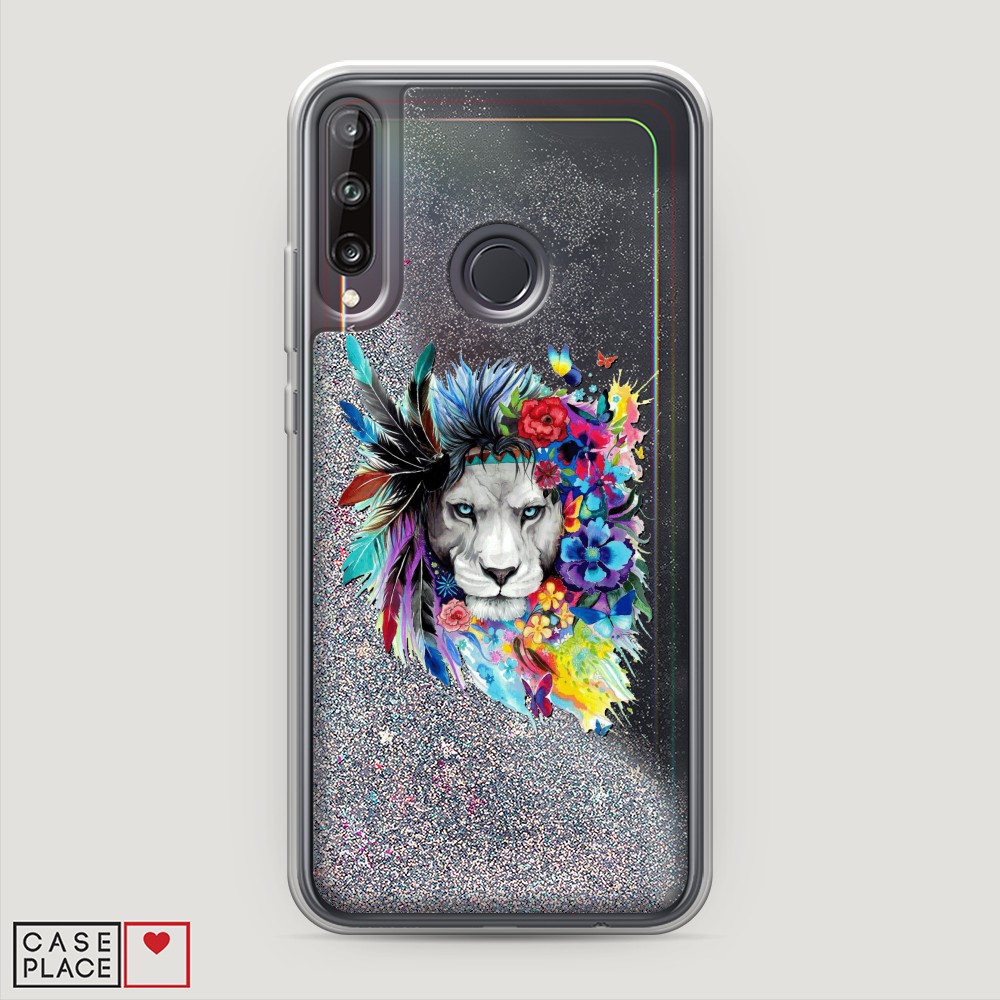 

Чехол Awog на Huawei P40 lite E/Honor 9C/Y7p "Гавайский лев", Разноцветный, 6103391-1