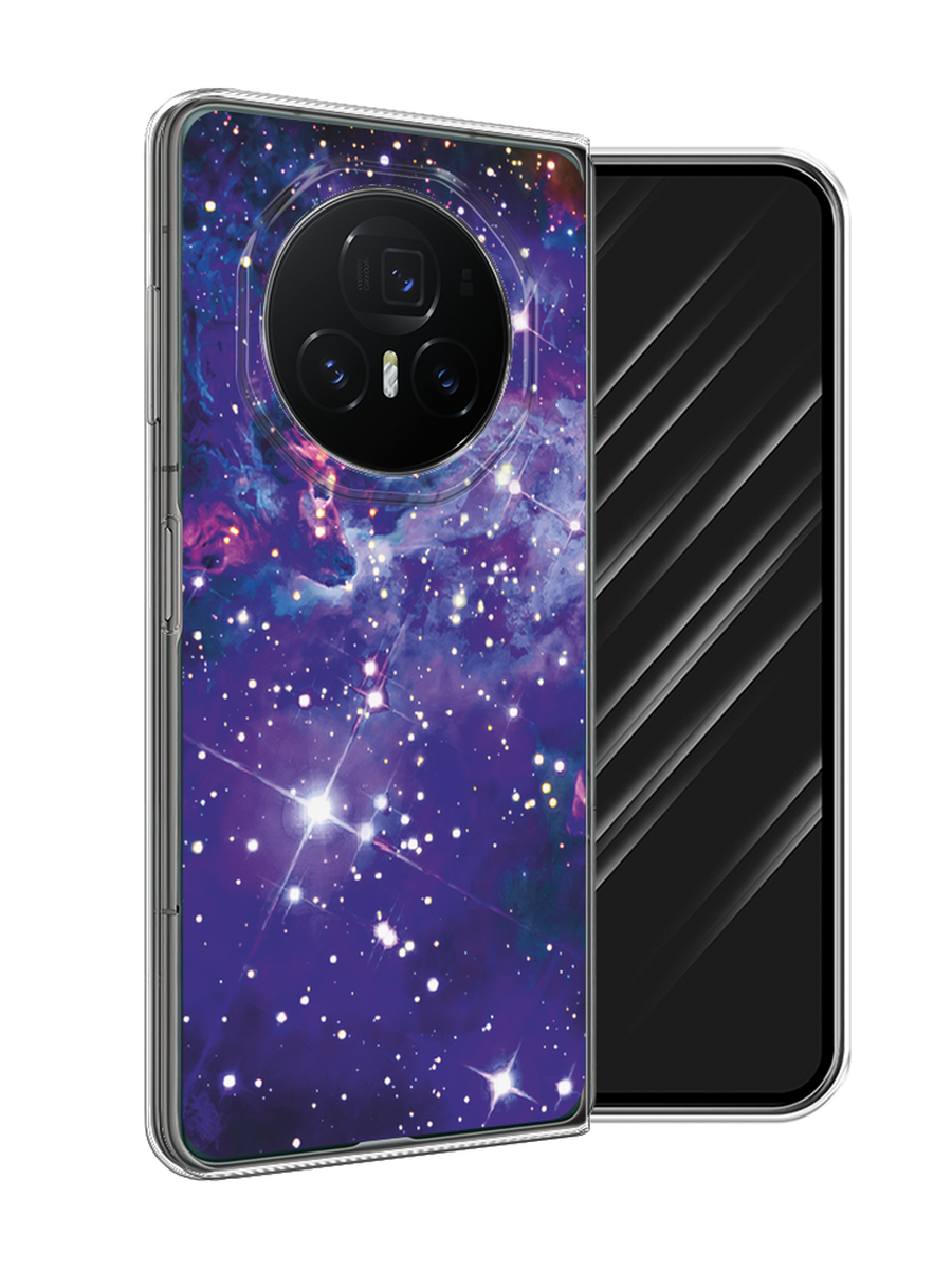 

Чехол Awog на Honor Magic V3 "Яркая галактика", Фиолетовый, 6125050-1