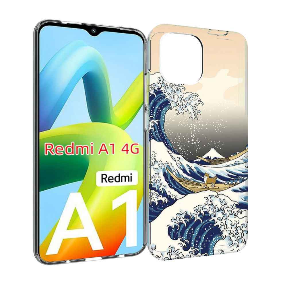 

Чехол Mypads Собаки-На-Плоту Для Xiaomi Redmi A1, Прозрачный, Tocco