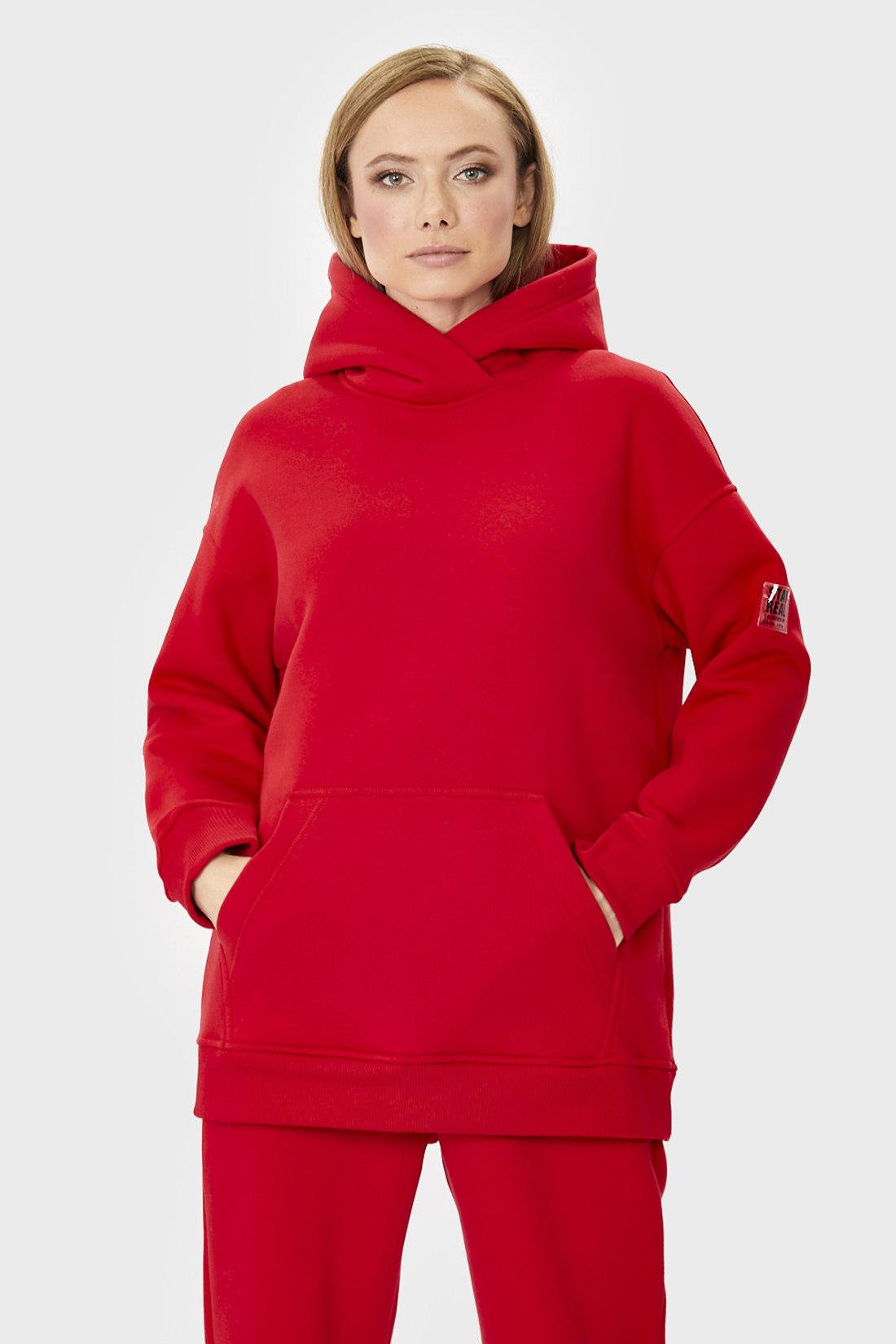 

Худи женское Baon B111502 красное XS, B111502