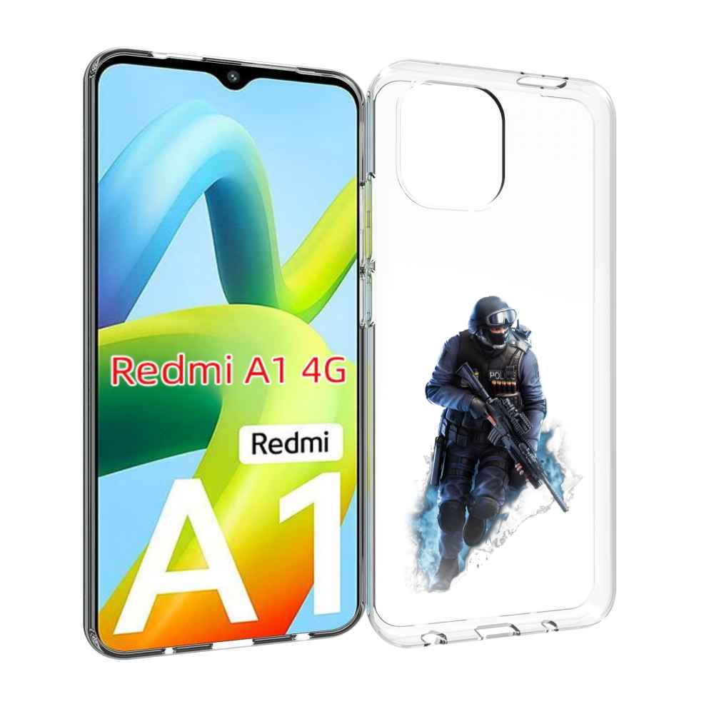 

Чехол Mypads Спецназ-Ксго Для Xiaomi Redmi A1, Прозрачный, Tocco