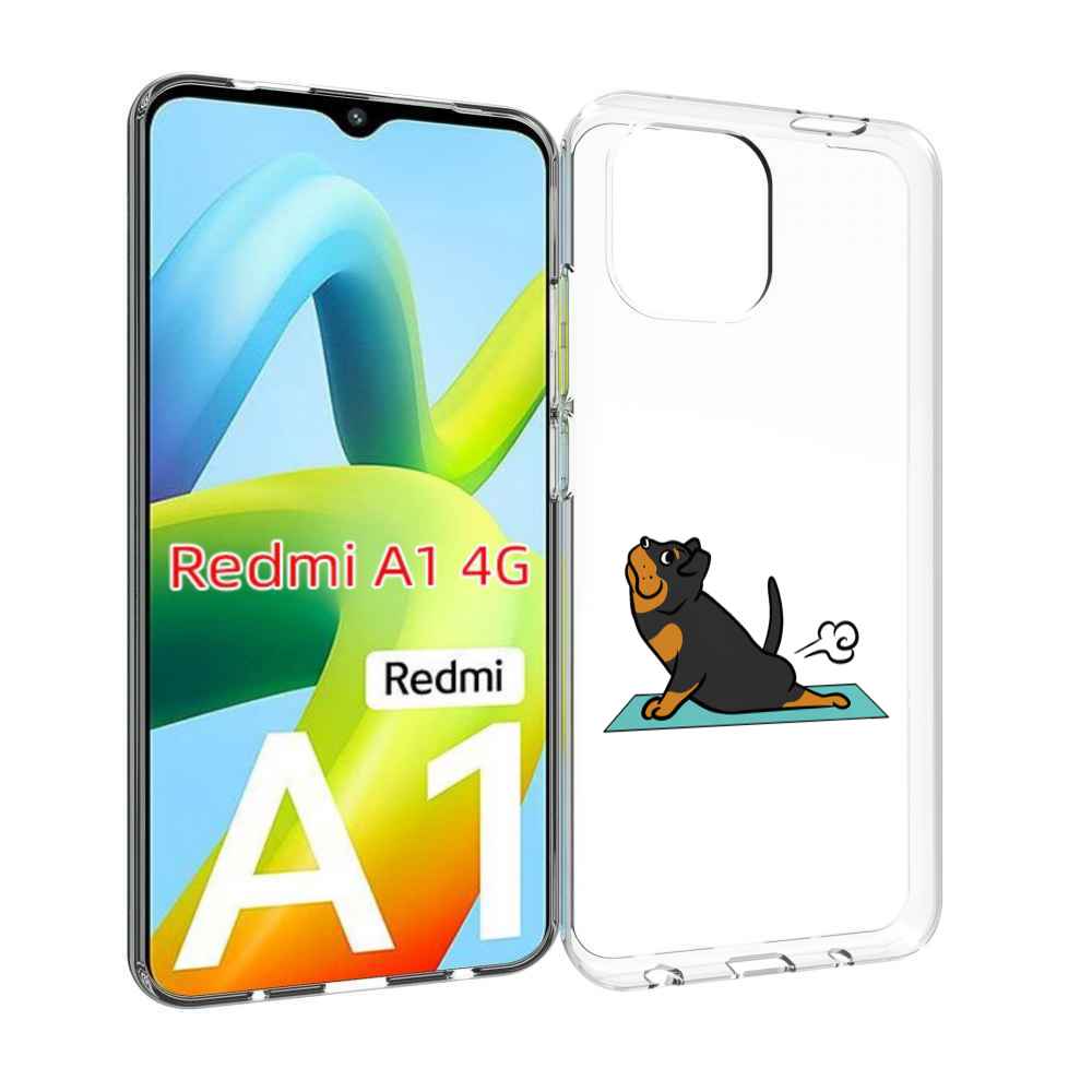 

Чехол Mypads Спортивная-Собачка Для Xiaomi Redmi A1, Прозрачный, Tocco