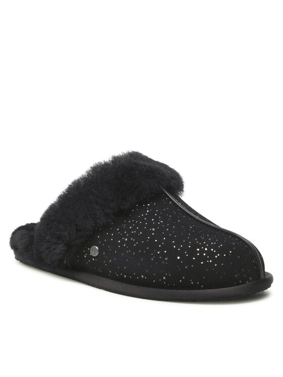 фото Тапочки w scuffette ii metellic spots 1137530 ugg черный 36 eu