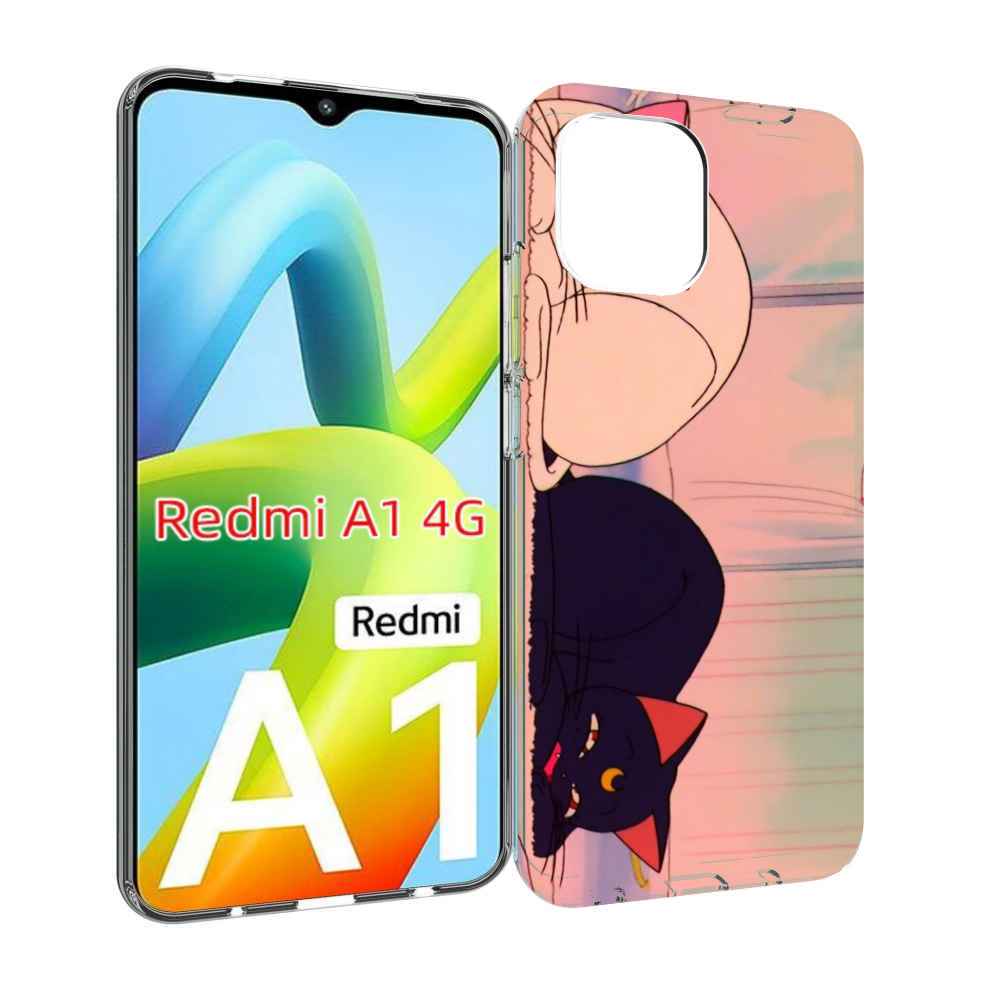 

Чехол Mypads Спящие Коты Для Xiaomi Redmi A1, Прозрачный, Tocco