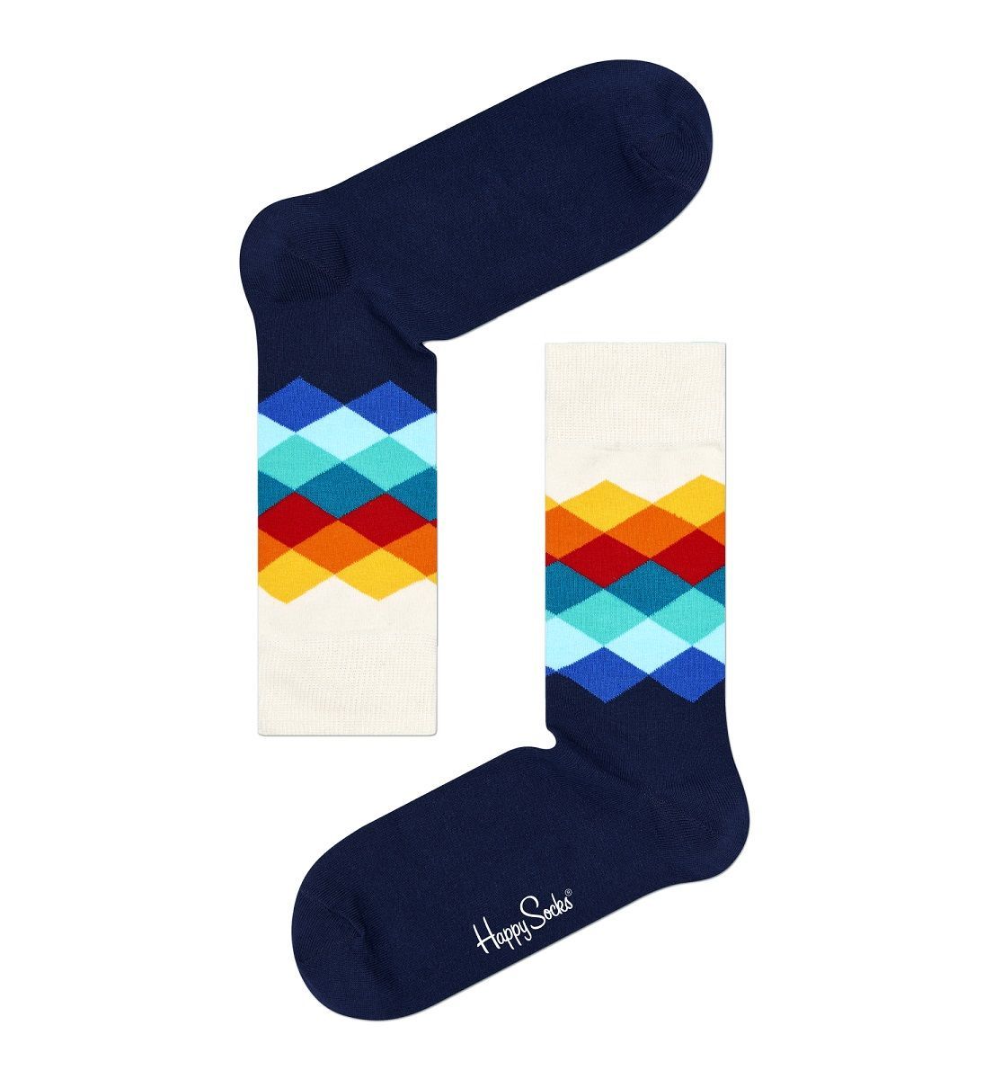 

Носки унисекс Happy Socks FAD01 синие 29, Синий, FAD01