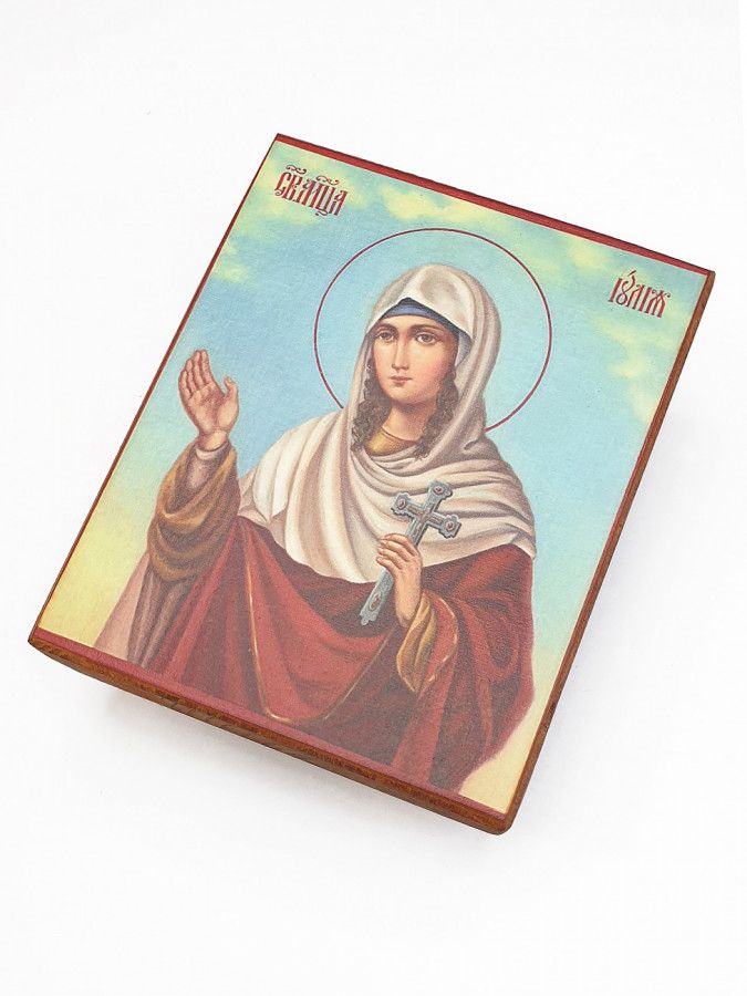 

Икона Святая Иулия (Юлия) 15х18 см