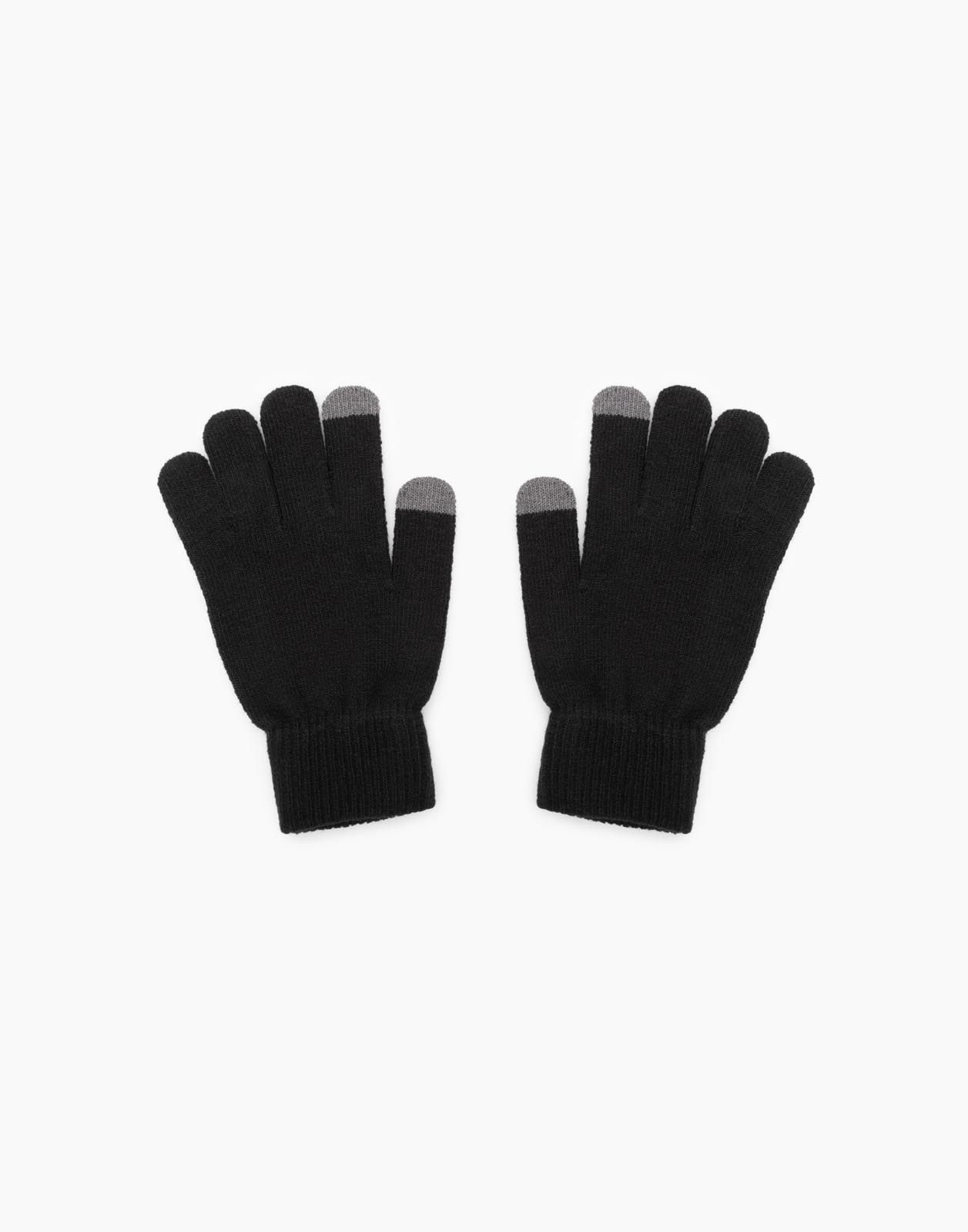 Сенсорные перчатки для девочки Gloria Jeans GAS012030 черный 6-8л/0