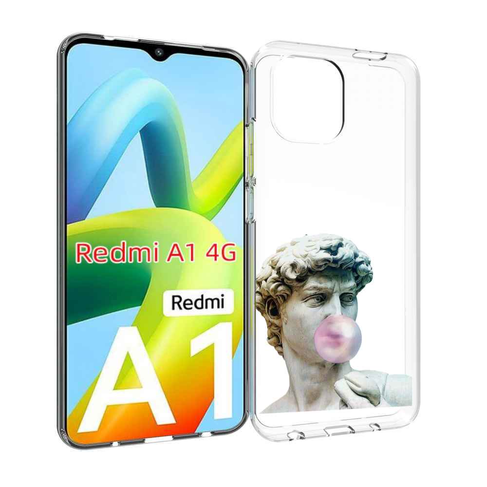 

Чехол Mypads Статуя-С-Жвачкой Для Xiaomi Redmi A1, Прозрачный, Tocco