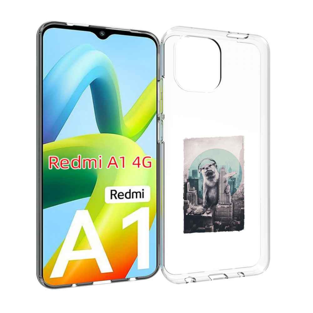 

Чехол Mypads Выдра В Городе Для Xiaomi Redmi A1, Прозрачный, Tocco