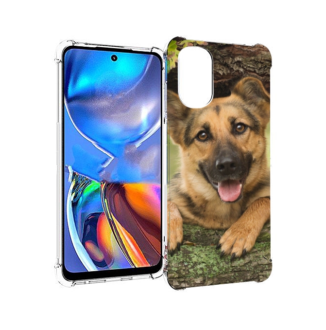 

Чехол MyPads Собака-на-дереве для Motorola Moto E32, Прозрачный, Tocco