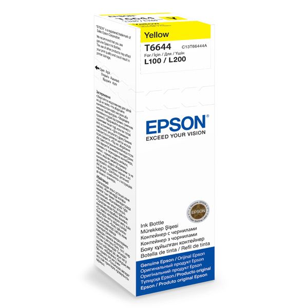 Чернила Epson C13T66444A желтый (C13T66444A)