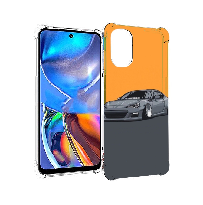 

Чехол MyPads Спорт-кар для Motorola Moto E32, Прозрачный, Tocco