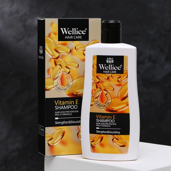 

Шампунь против выпадения волос профессиональный с витамином Е 400 мл