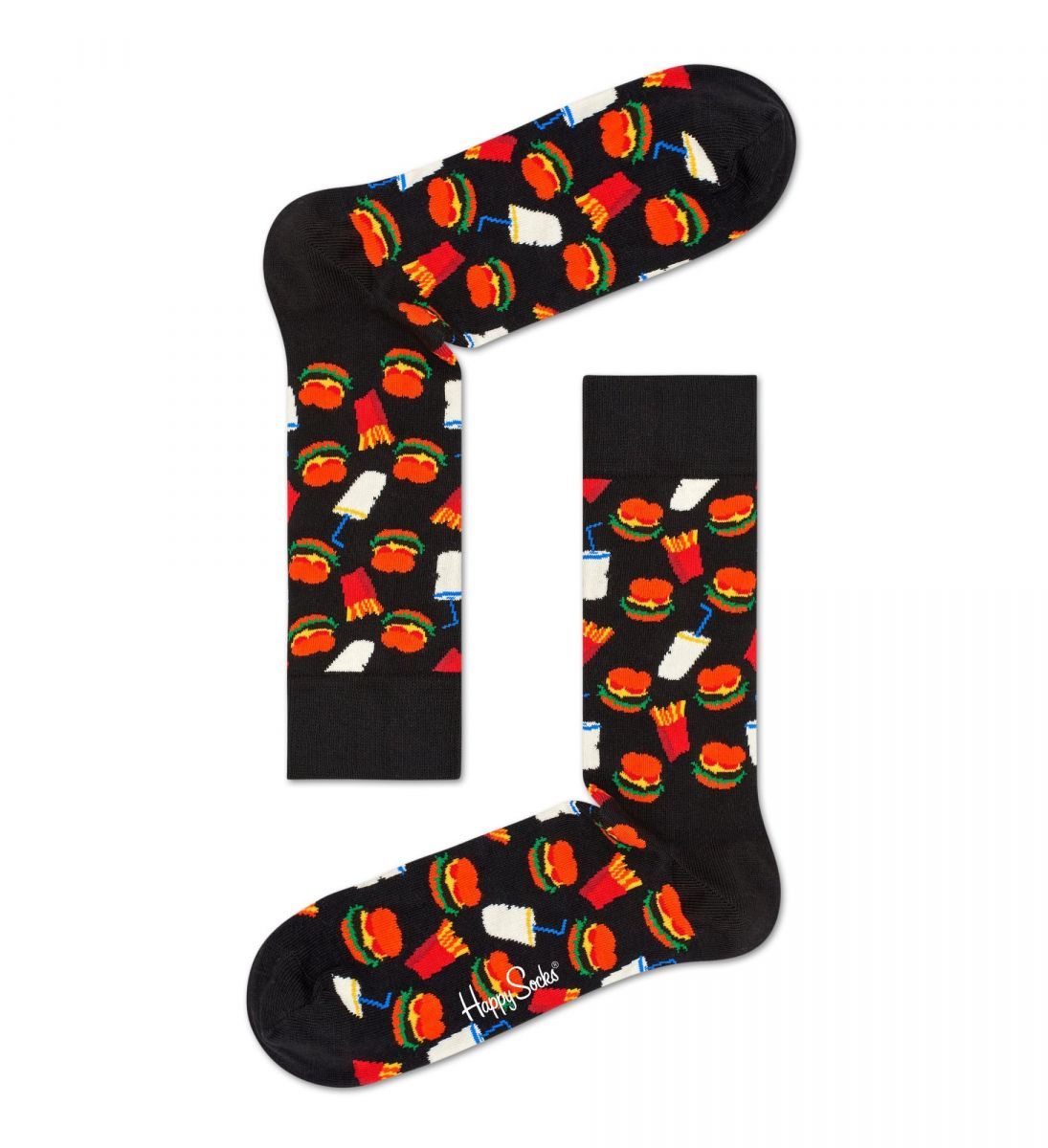 

Носки унисекс Happy Socks HAM01 9050 черные 25, Черный, HAM01 9050