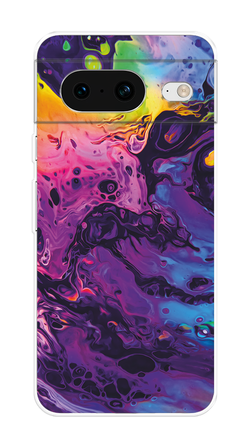 

Чехол Awog на Google Pixel 8 "ACID fluid", Бордовый, 271550-1