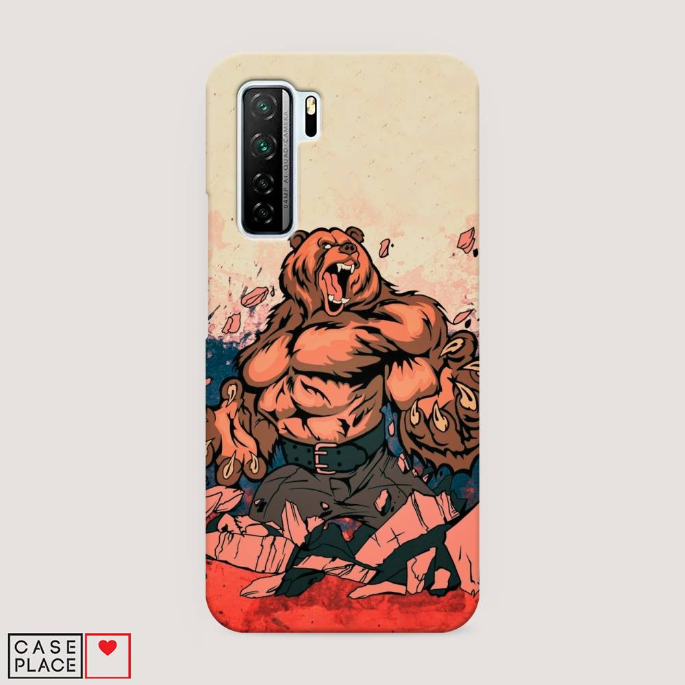 

Чехол Awog "Медведь с флагом РФ" для Huawei P40 lite 5G, 6103020-1