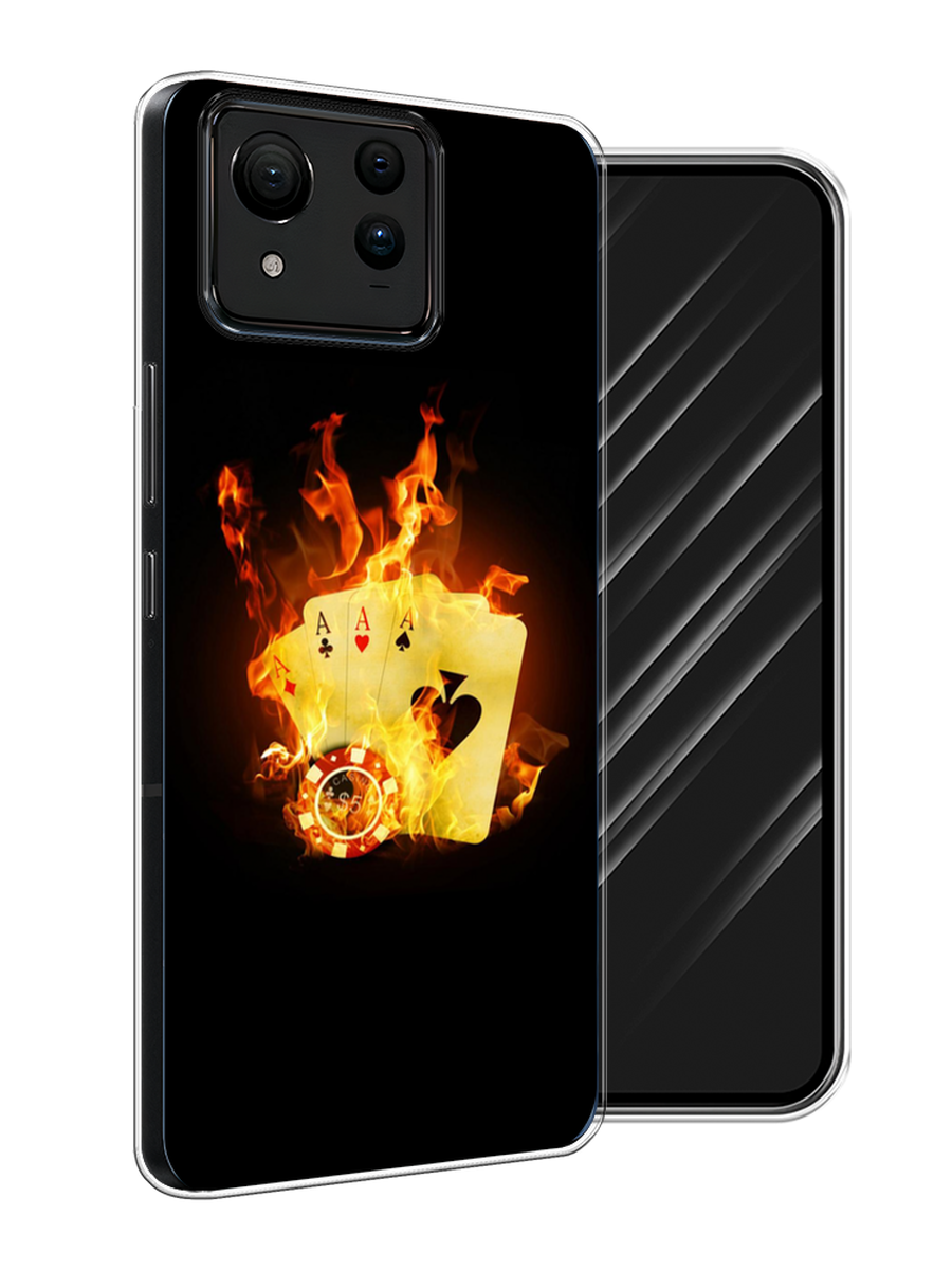 

Чехол Awog на Asus ZenFone 11 Ultra "Горящие карты", Черный;оранжевый, 45250-1