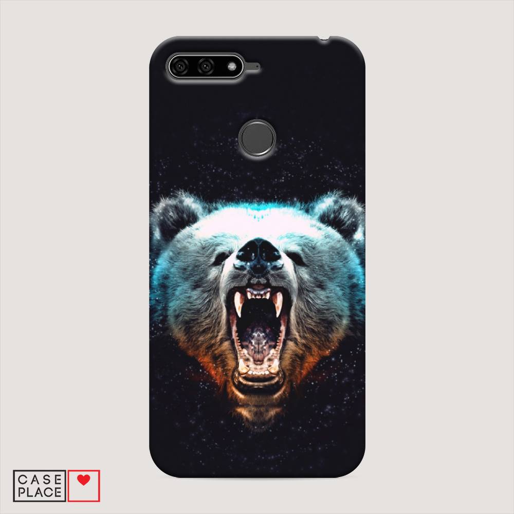

Чехол Awog "Медведь" для Honor 7C, 64520-1