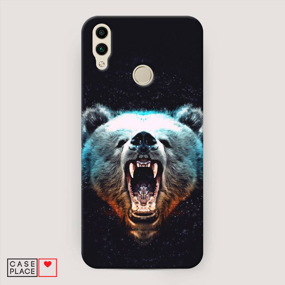 

Чехол Awog "Медведь" для Honor 8C, 67120-1
