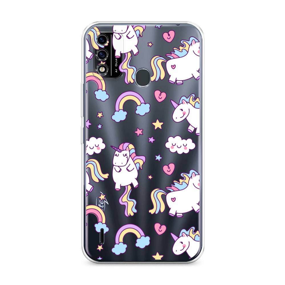 

Силиконовый чехол "Sweet unicorns dreams" на Itel A48, Sweet unicorns dreams